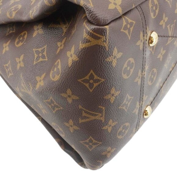Louis Vuitton  Artsy MM Monogram Canvas Shoulder Bag Brown - Picture 9 of 13
